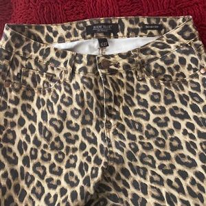 Judy Blue leopard jeans